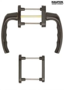 Πόμολα HAUFEN 521 Atlanta Dark Brown #0336