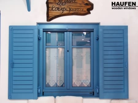 Ξύλινα παράθυρα HAUFEN #0520