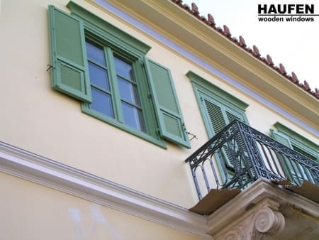 Ξύλινα παράθυρα HAUFEN #0536