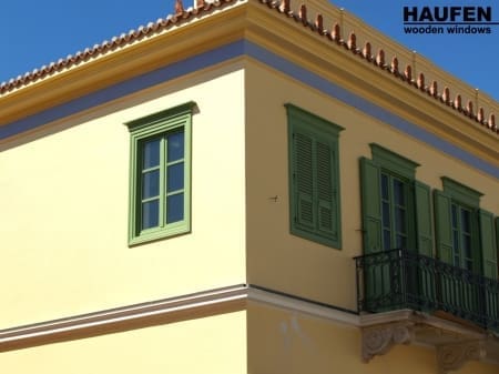 Ξύλινα παράθυρα HAUFEN #0537