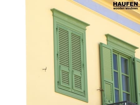 Ξύλινα παράθυρα HAUFEN #0538