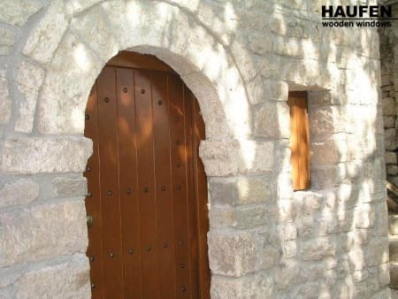 Ξύλινες εξώπορτες HAUFEN #0178