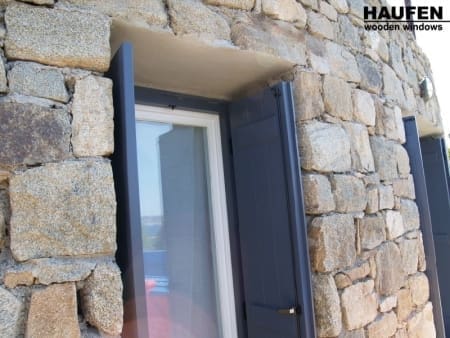 Ξύλινα παράθυρα HAUFEN #0539