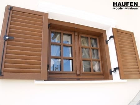 Ξύλινα παράθυρα HAUFEN #0540