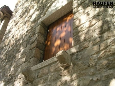 Ξύλινα παράθυρα HAUFEN #0549