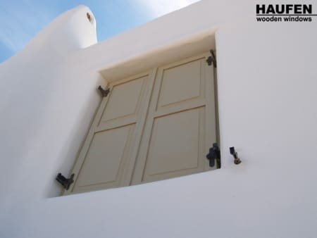 Ξύλινα παράθυρα HAUFEN #0551