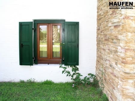 Ξύλινα παράθυρα HAUFEN #0554
