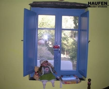 Ξύλινα παράθυρα HAUFEN #0566