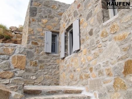 Ξύλινα παράθυρα HAUFEN #0568