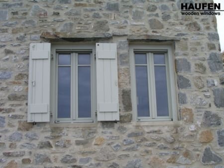 Ξύλινα παράθυρα HAUFEN #0572