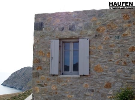 Ξύλινα παράθυρα HAUFEN #0578