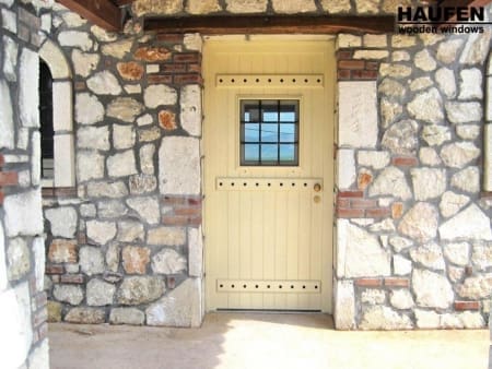 Ξύλινες εξώπορτες HAUFEN #0111
