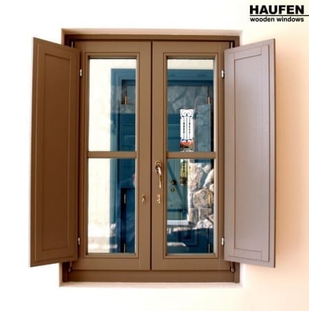 Ξύλινα παράθυρα HAUFEN #0584