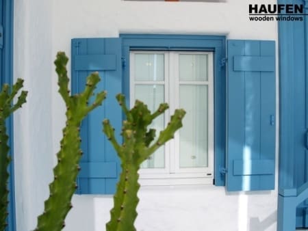 Ξύλινα παράθυρα HAUFEN #0586