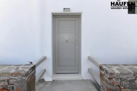 Ξύλινες εξώπορτες HAUFEN #0099