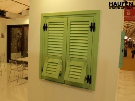 Ξύλινα παράθυρα HAUFEN #0614