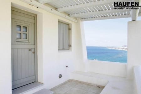 Ξύλινες εξώπορτες HAUFEN #0068
