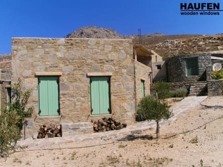 Ξύλινα παράθυρα HAUFEN #0621