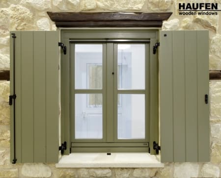 Ξύλινα παράθυρα HAUFEN #0630