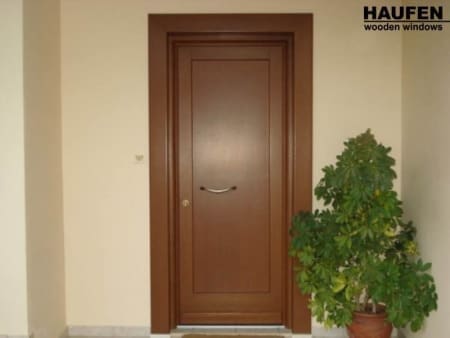 Ξύλινες εξώπορτες HAUFEN #0053