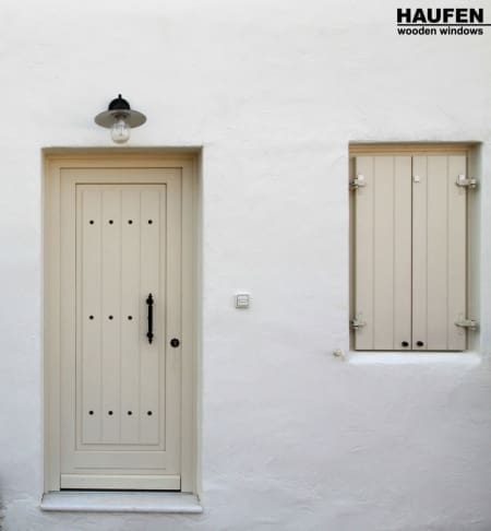 Ξύλινα παράθυρα HAUFEN #0640