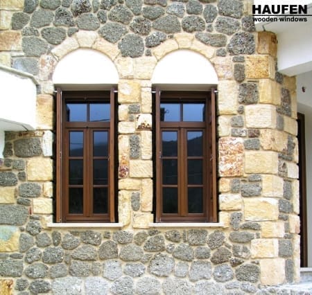 Ξύλινα παράθυρα HAUFEN #0643