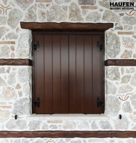 Ξύλινα παράθυρα HAUFEN #0499
