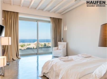 Ξύλινες μπαλκονόπορτες HAUFEN #0487